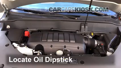 2014 Buick Enclave 3.6L V6 Aceite Controlar nivel de aceite